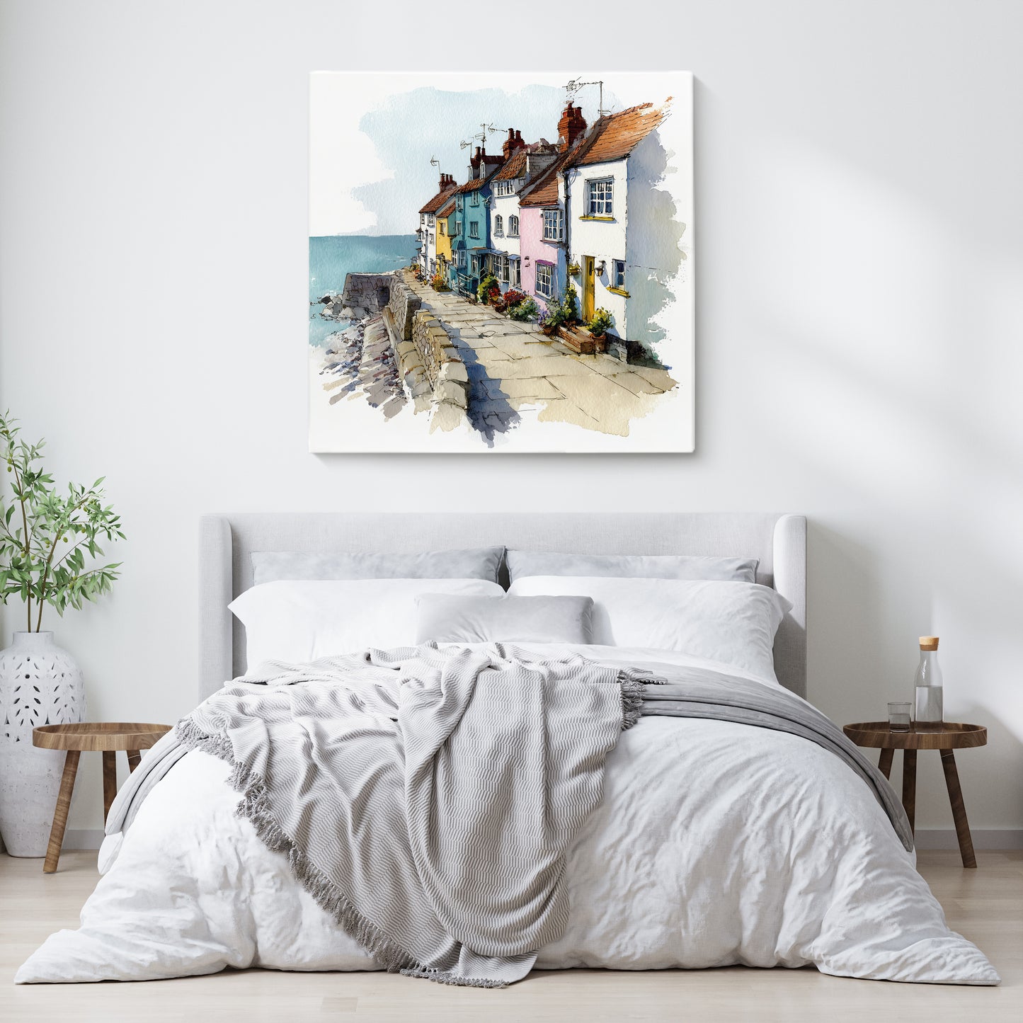 Beds & Breakfasts - Canvas Print