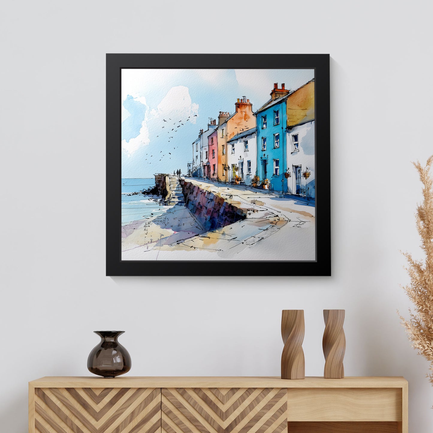 The Steps Down To The Sea - Fine Art Print