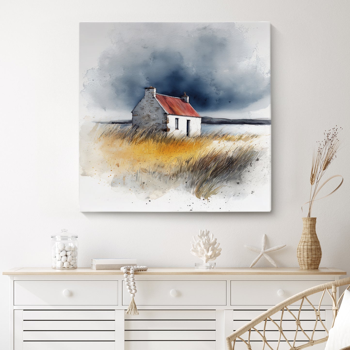 The Promise Of Shelter - Canvas Print