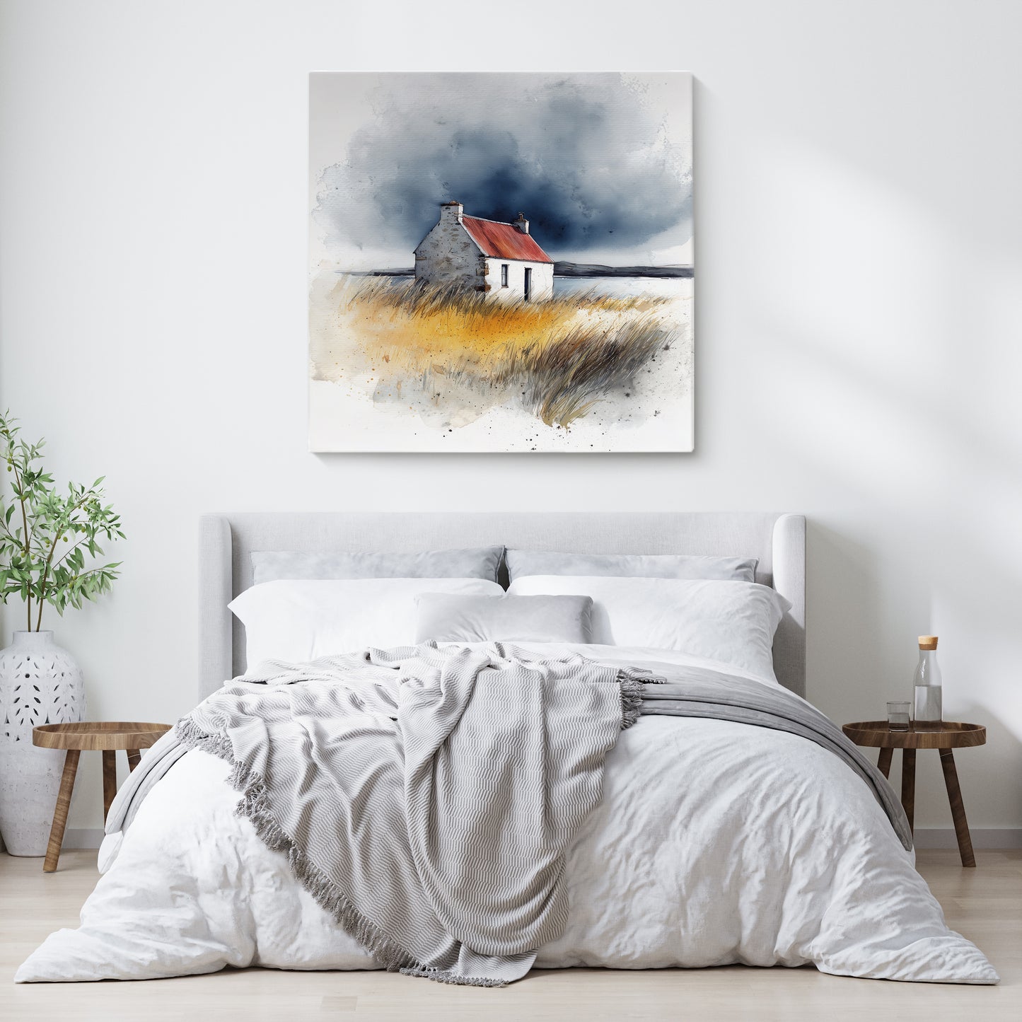 The Promise Of Shelter - Canvas Print