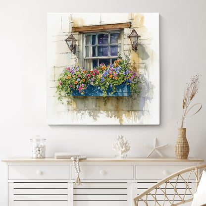 Wendy's Window Box - Canvas Print