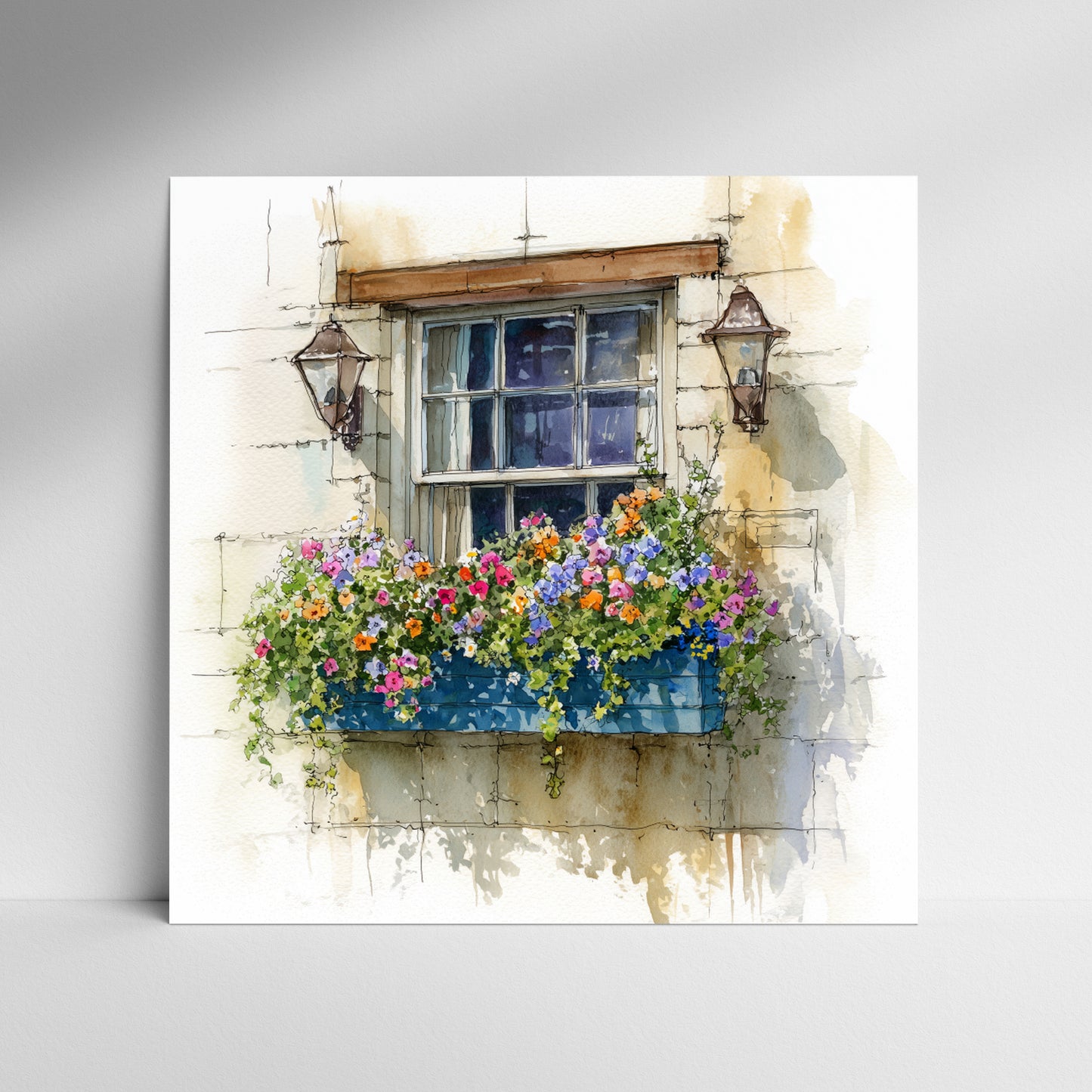 Wendy's Window Box - Fine Art Print