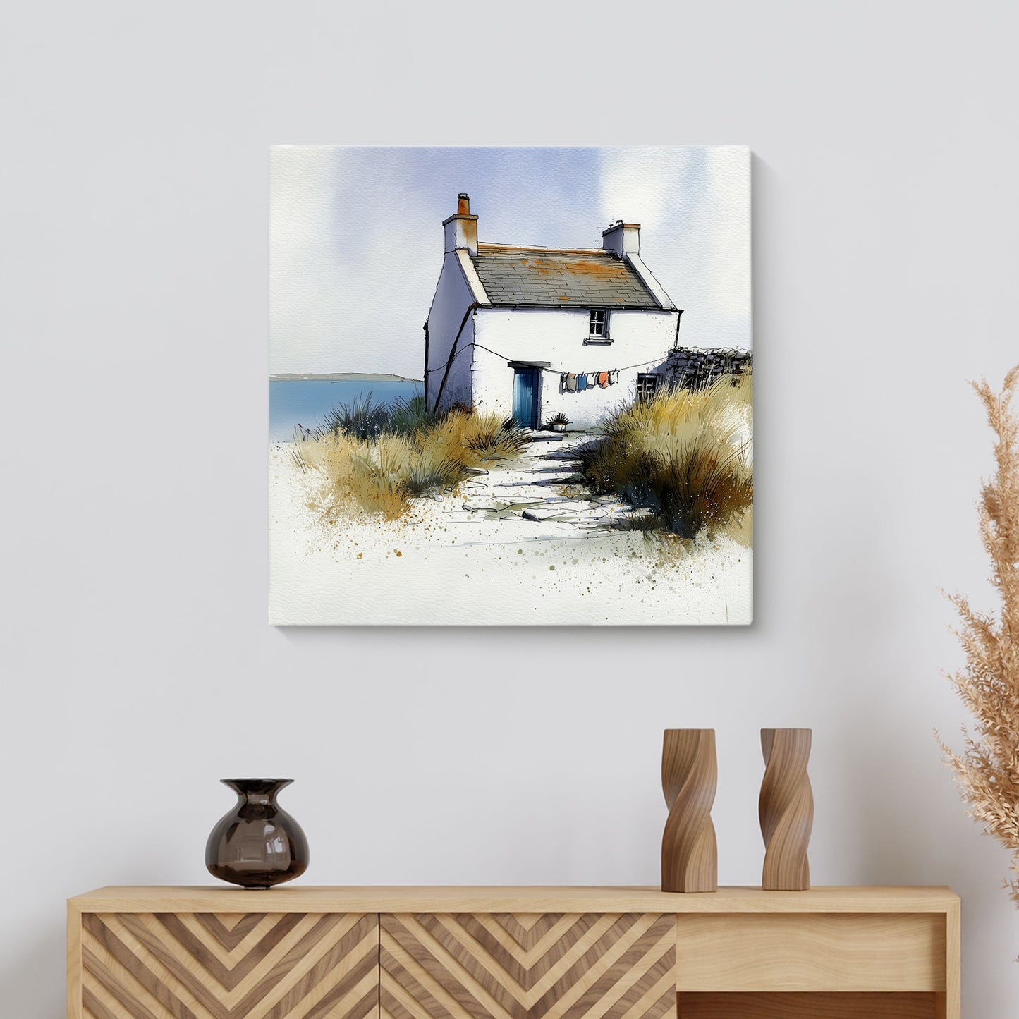 Only The Sound Of Waves - Canvas Print