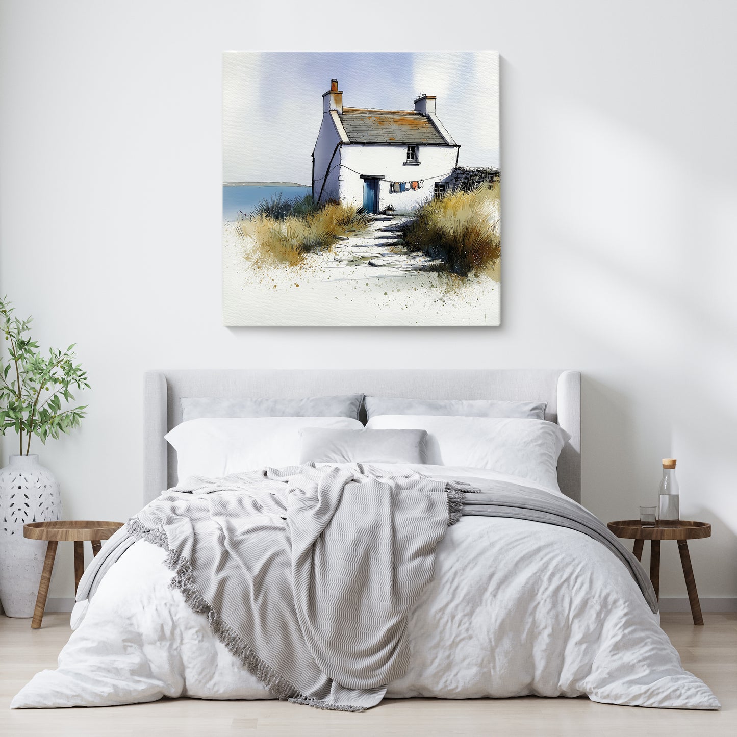 Only The Sound Of Waves - Canvas Print