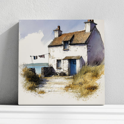 Washing On The Sea Breeze - Canvas Print