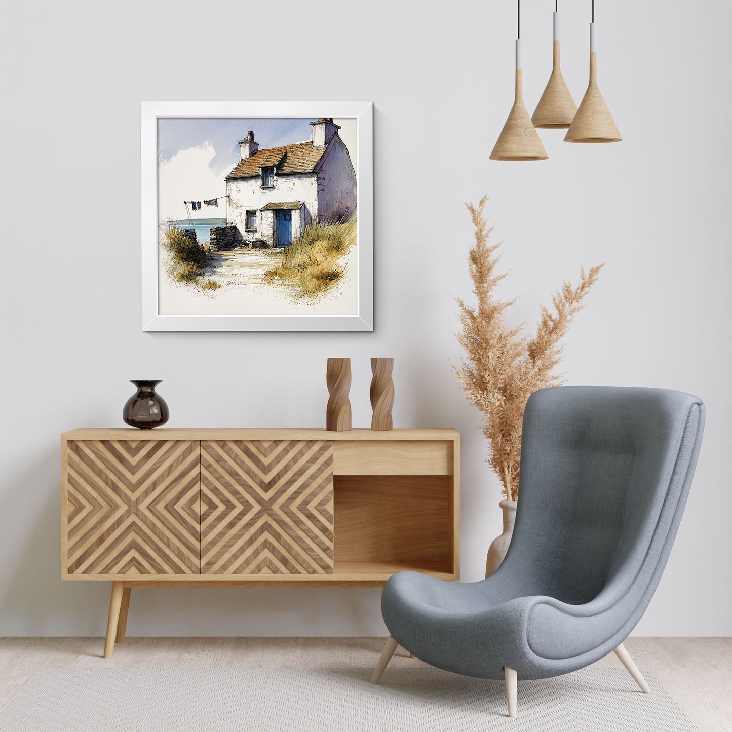 Washing On The Sea Breeze - Fine Art Print