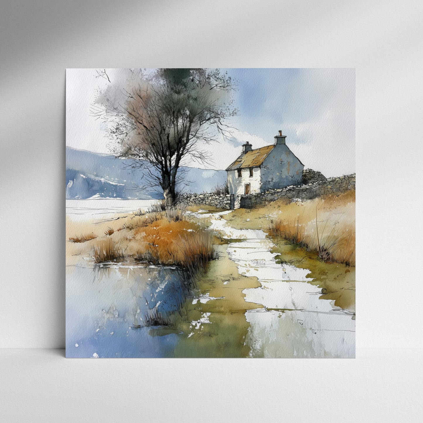 The Cottage Time Forgot - Fine Art Print