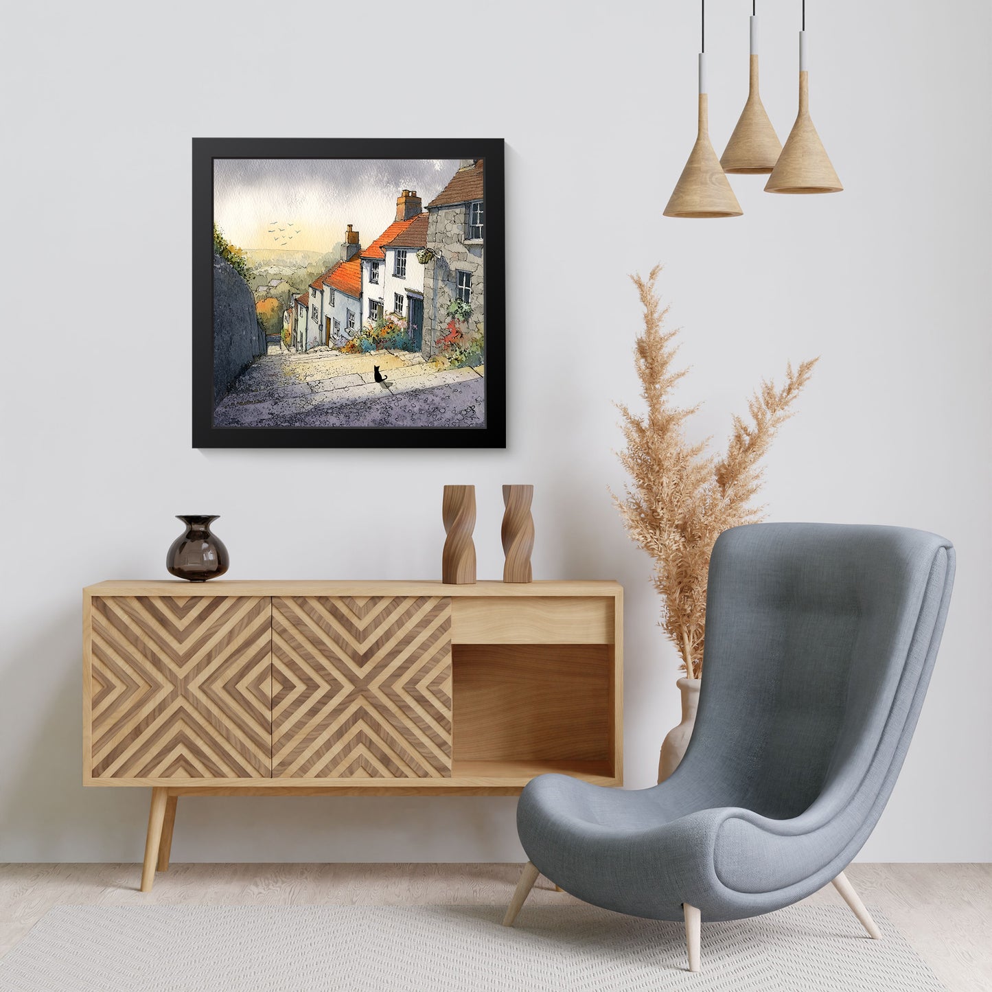 The Cat & The View - Fine Art Print