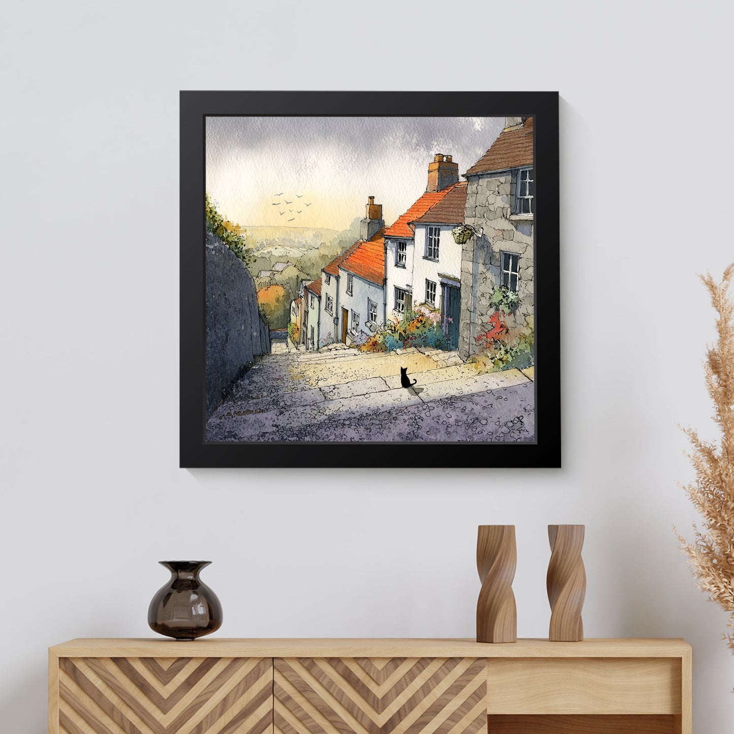 The Cat & The View - Fine Art Print