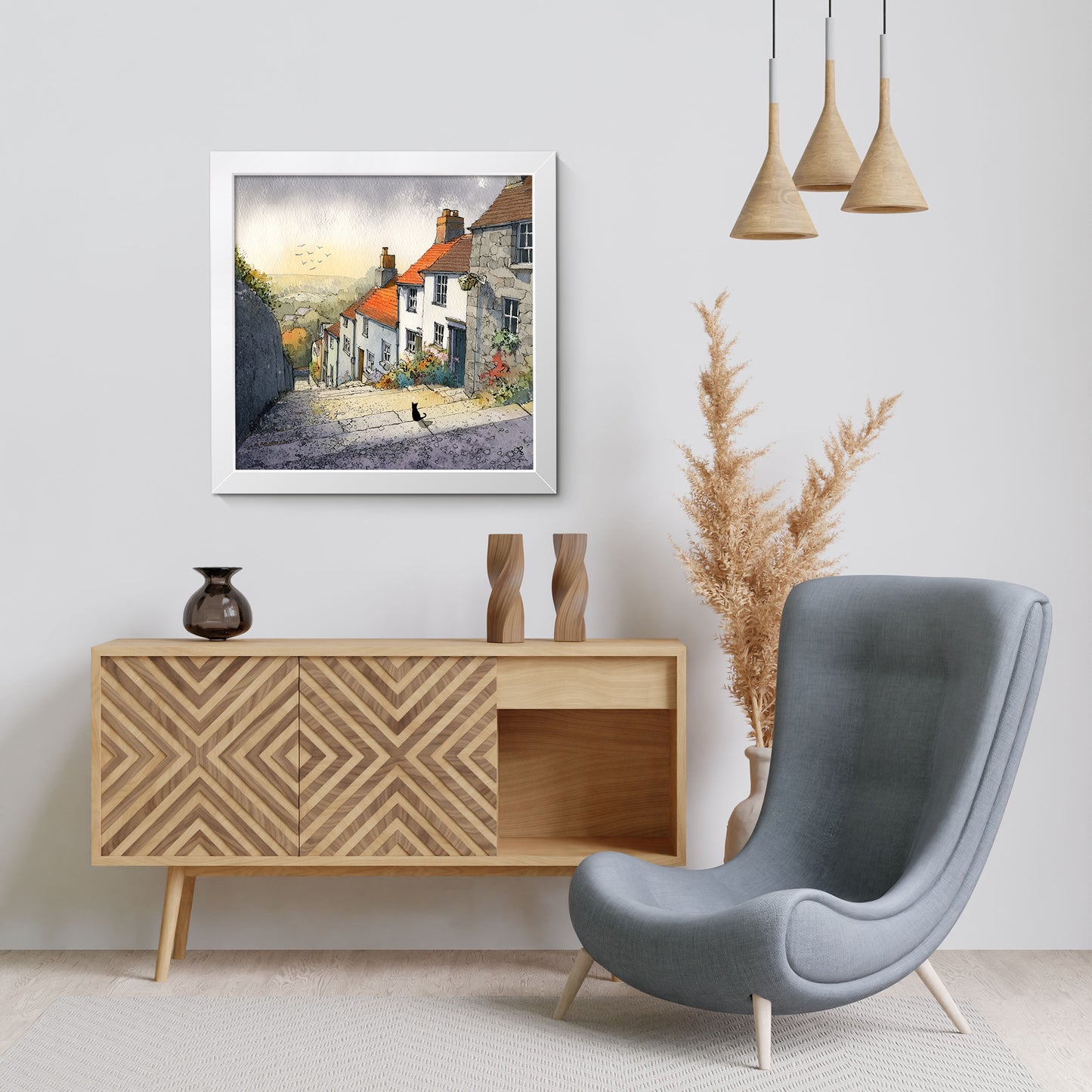 The Cat & The View - Fine Art Print