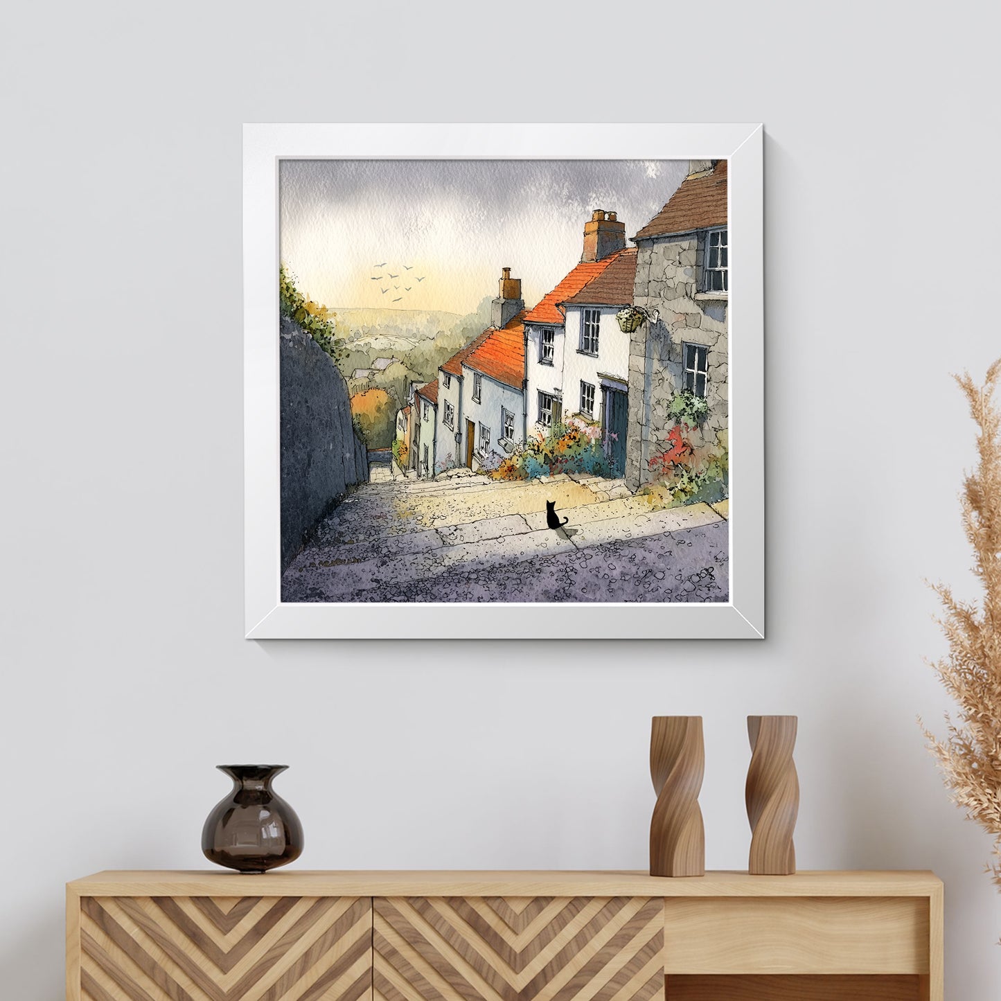 The Cat & The View - Fine Art Print